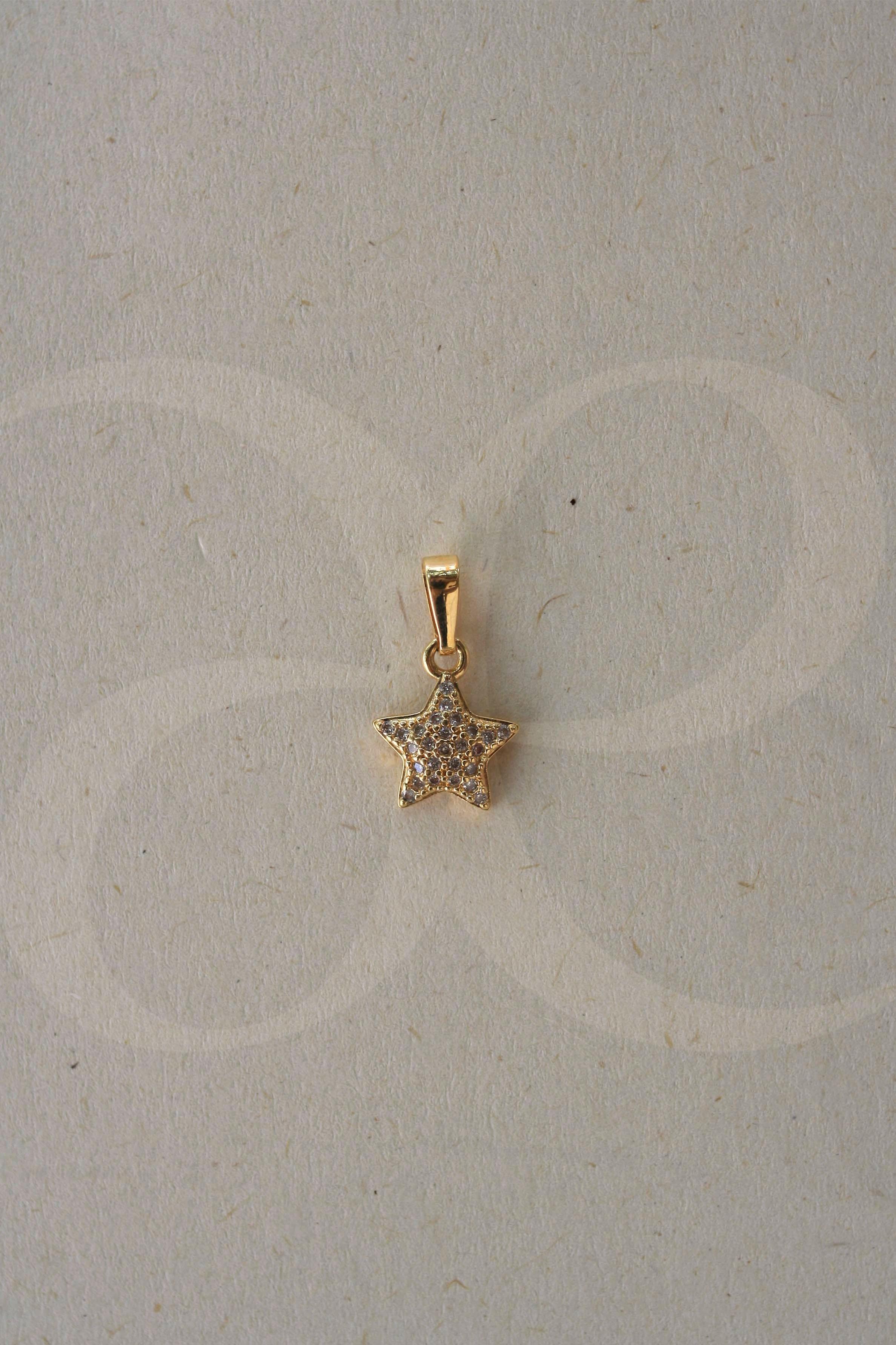 DIJE ESTRELLA CIRCONES