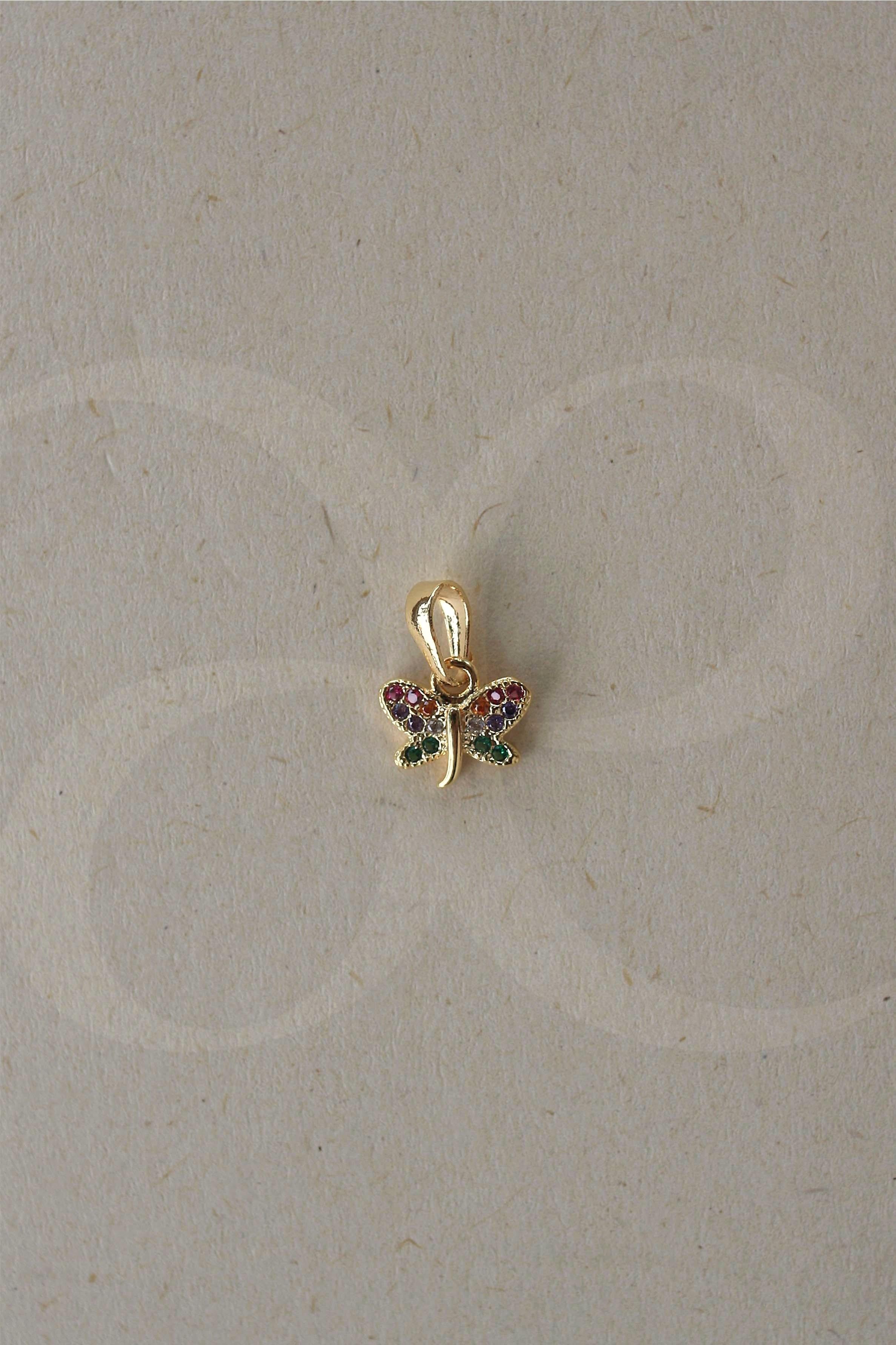 DIJE MARIPOSA COLORES