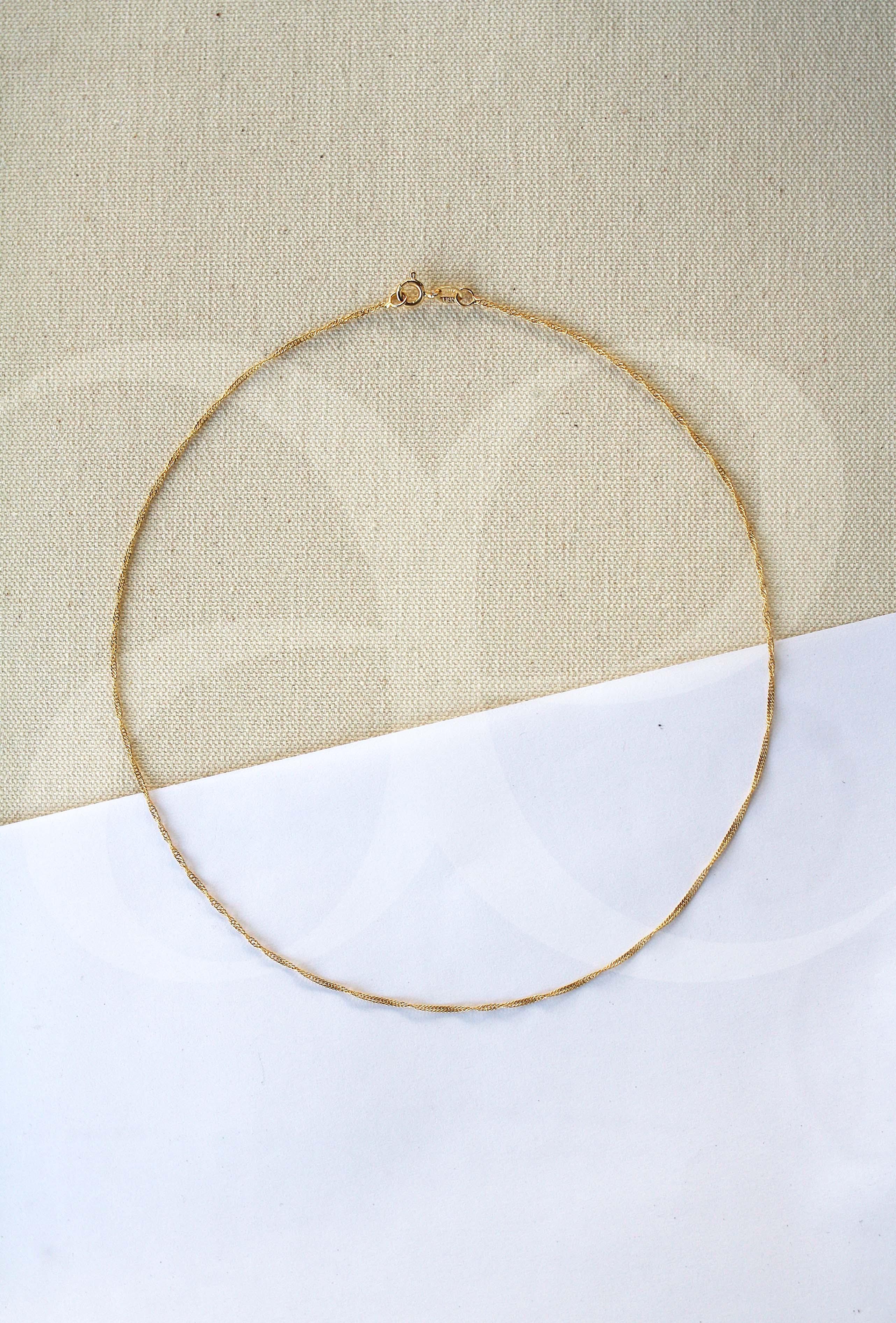 CADENA TEJIDO SINGAPUR 45CM